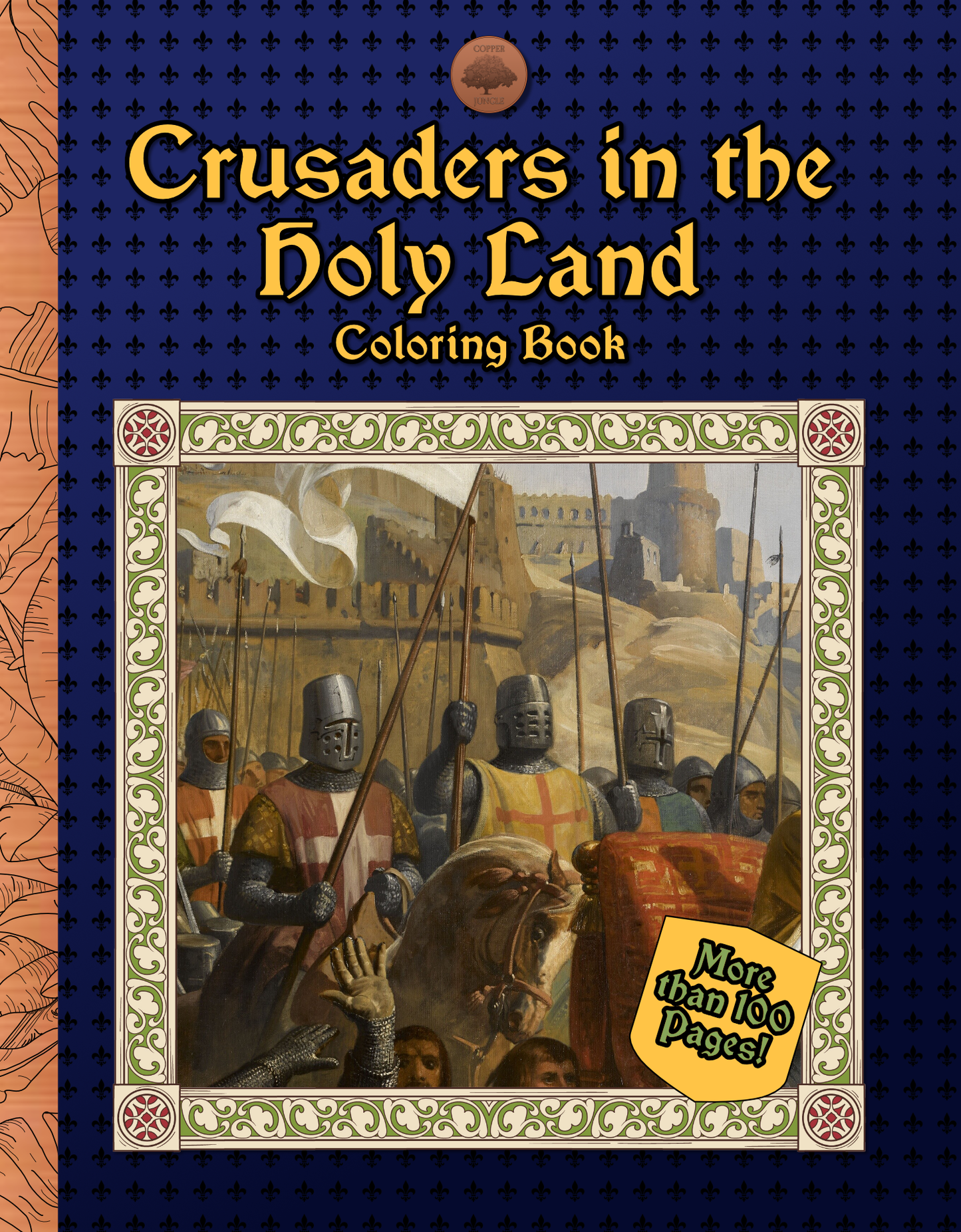 (COMING SOON) Crusaders in the Holy Land Coloring Book