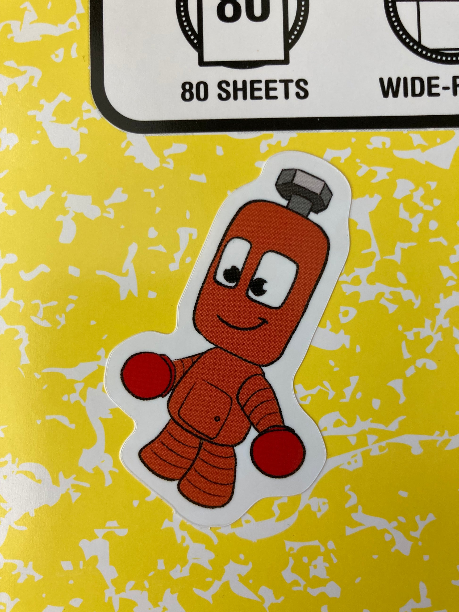 Bopbot & Bowbot Robot Stickers